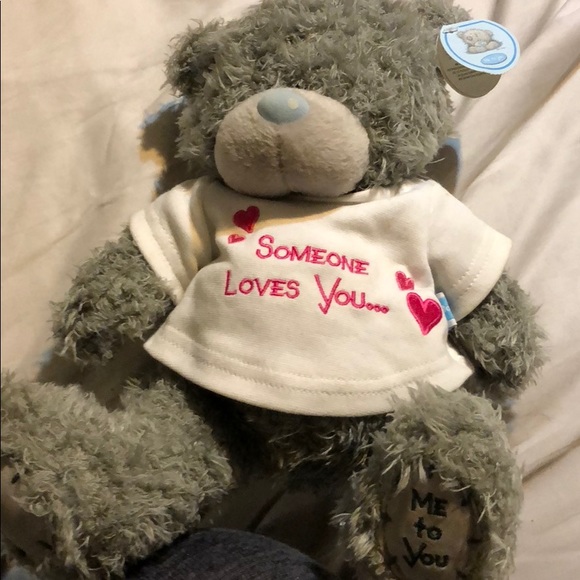 someone loves you teddy bear